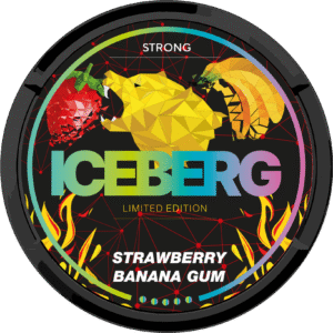 ICEBERG Strawberry Banana Gum Strong