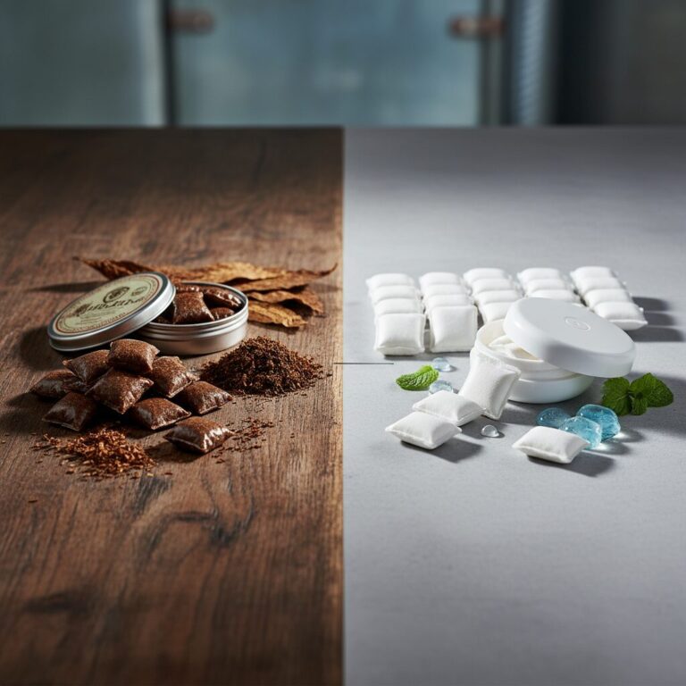 Snus oder Nikotinbeutel – Unterschiede