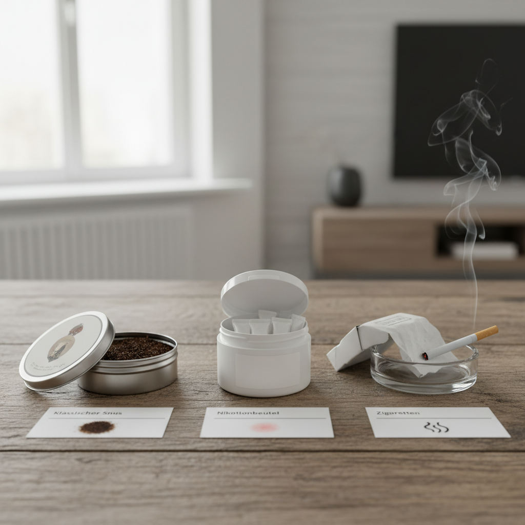 Klassischer Snus und Nikotinbeutel sind nicht dasselbe
