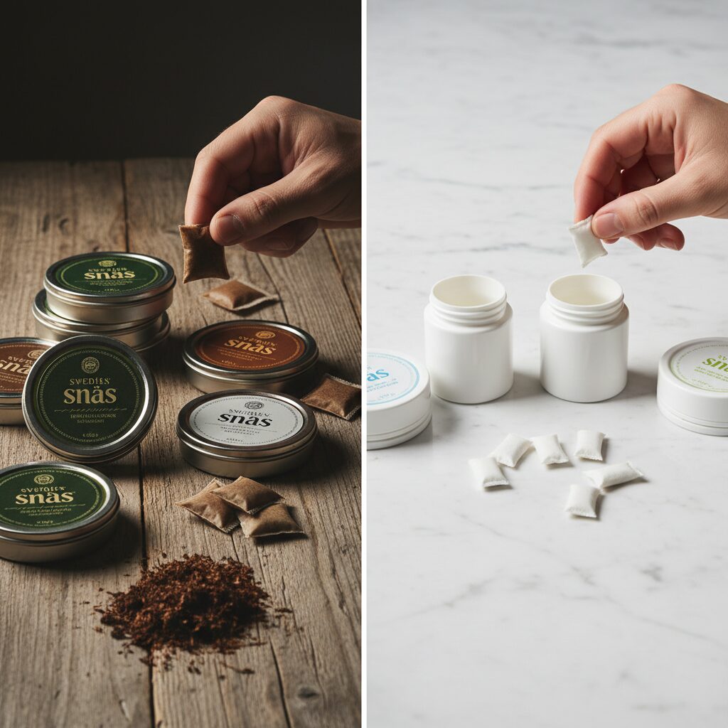 Rechtliche Unterschiede zwischen Snus und Nikotinbeuteln